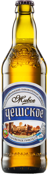 Beer "Czech" light, filtered, unpasteurized.
