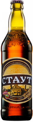 Пиво «Кроп-Стаут» темное, фильтрованное, непастеризованное